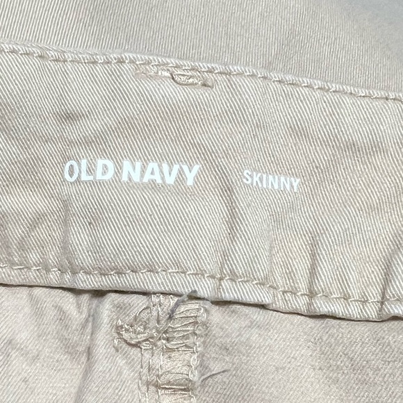 Old Navy Tan Khaki Skinny Pants Business Casual Dress Plus Women’s Sz 16 - Picture 4 of 10